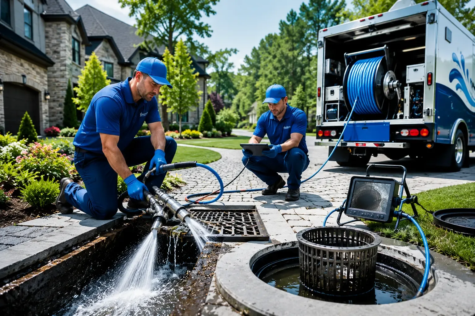 Local outdoor drain cleaning professionals in Laredo, MO